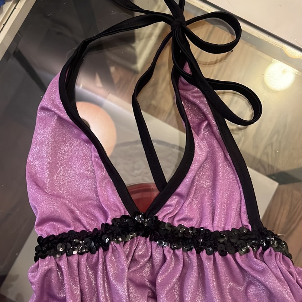 Shimmery Purple Lingerie